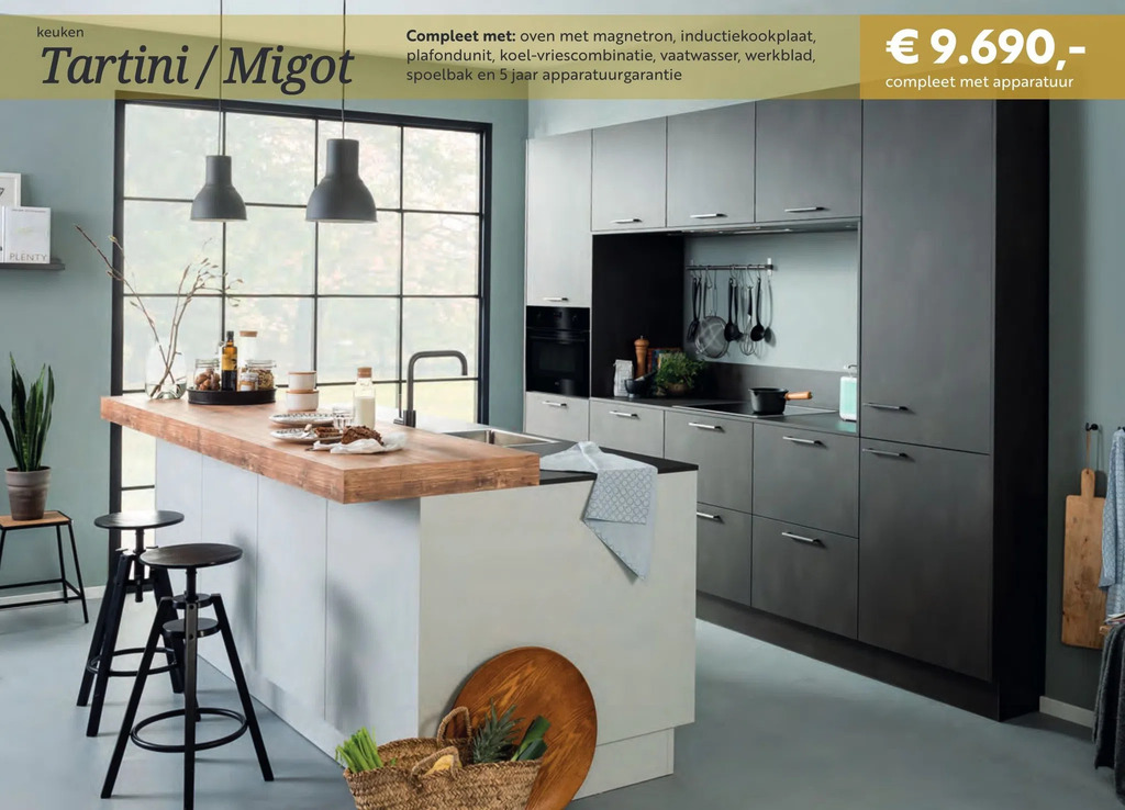 Superkeukens Keuken tartini/migot aanbieding