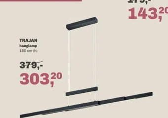 Trendhopper Trajan hanglamp 150 cm (h) aanbieding