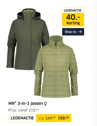 ANWB HN 3-in-1 jassen Q aanbieding