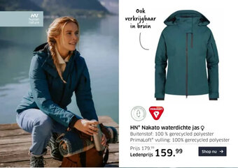 ANWB HN Nakato waterdichte jas aanbieding