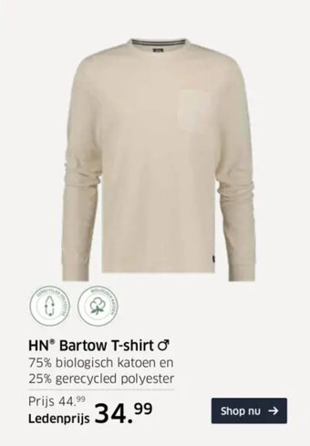 ANWB HN Bartow T-shirt aanbieding