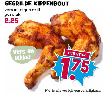Boon`s Markt Gegrilde kippenbout aanbieding