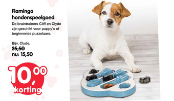Jumper Flamingo hondenspeelgoed aanbieding