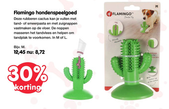 Jumper Flamingo hondenspeelgoed aanbieding