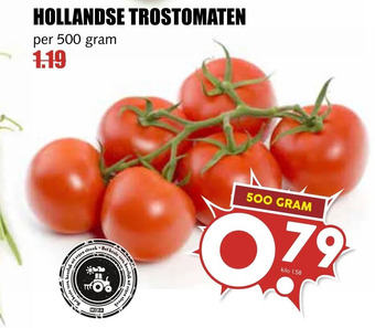 MCD Supermarkt Hollandse trostomaten aanbieding