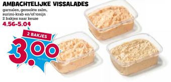 Boon`s Markt Ambachtelijke vissalades aanbieding