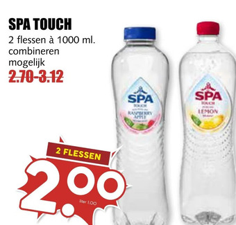 MCD Supermarkt Spa touch aanbieding