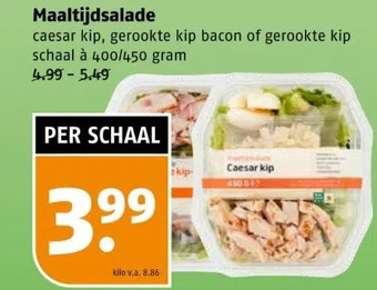 Poiesz Maaltijdsalade aanbieding