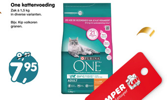 Jumper One kattenvoeding aanbieding