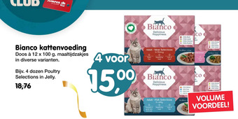 Jumper Bianco kattenvoeding aanbieding