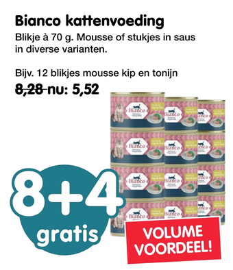 Jumper Bianco kattenvoeding aanbieding
