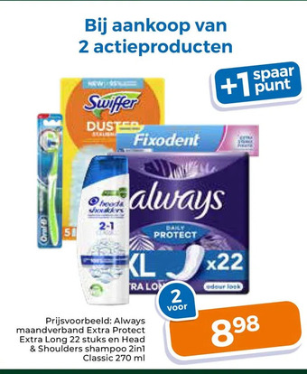 Trekpleister Bij aankoop van 2 actieproducten aanbieding
