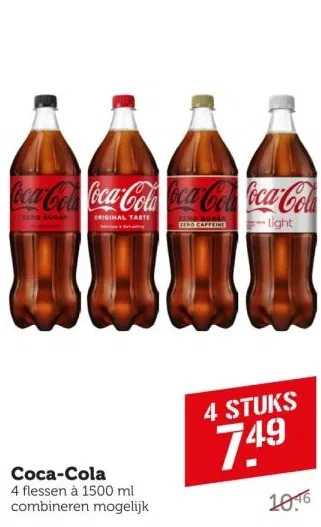 Coop Coca-cola aanbieding