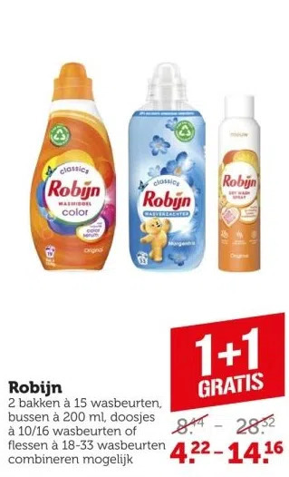 Coop Robijn aanbieding