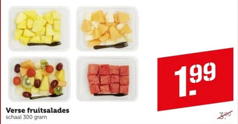 Coop Verse fruitsalades aanbieding