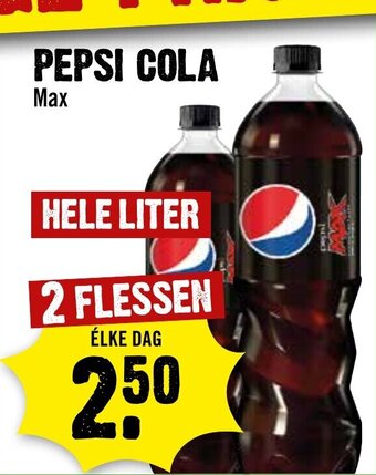 Dirck 3 PEPSI COLA Max aanbieding