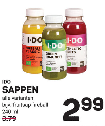 Ekoplaza IDO SAPPEN 240ml aanbieding