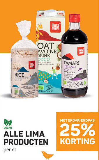 Ekoplaza ALLE LIMA PRODUCTEN aanbieding