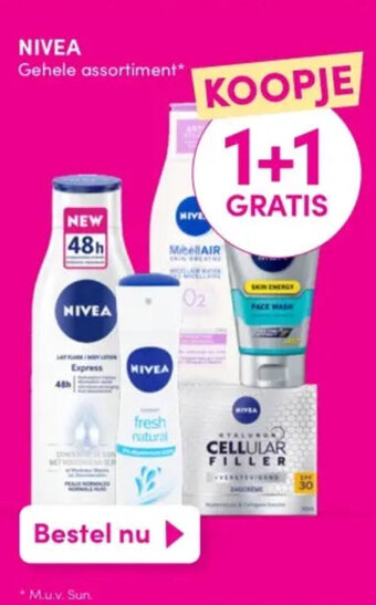 DA NIVEA aanbieding