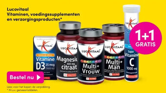 DA Lucovitaal Vitaminen, voedingssupplementen en verzorgingsproducten aanbieding