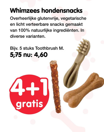 Jumper Whimzees hondensnacks aanbieding