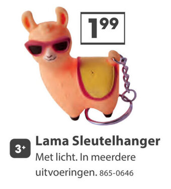 Top1Toys Lama Sleutelhanger aanbieding