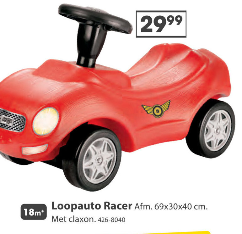 Loopauto Racer aanbieding bij Top1Toys