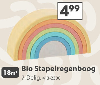 Top1Toys Bio Stapelregenboog 7-Delig. aanbieding