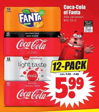 Dirk Coco-Cola Of Fanta aanbieding