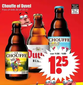 Dirk Chouffe Of Duvel aanbieding