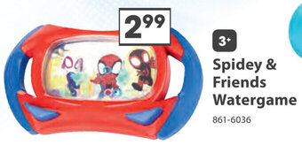 Top1Toys Spidey & Friends Watergame aanbieding