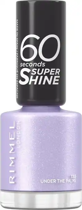 Bol.com Rimmel london 60 seconds supershine nagellak 153 under the palms aanbieding