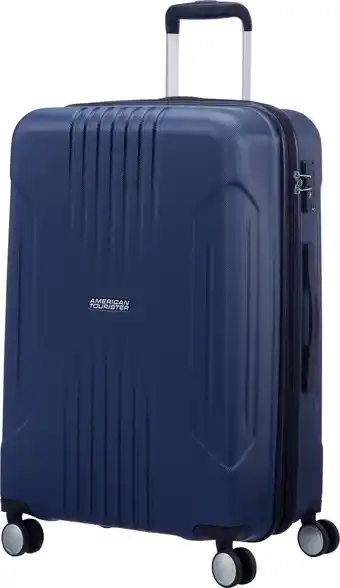 Bol.com American tourister tracklite spinner reiskoffer 67 cm - dark navy aanbieding