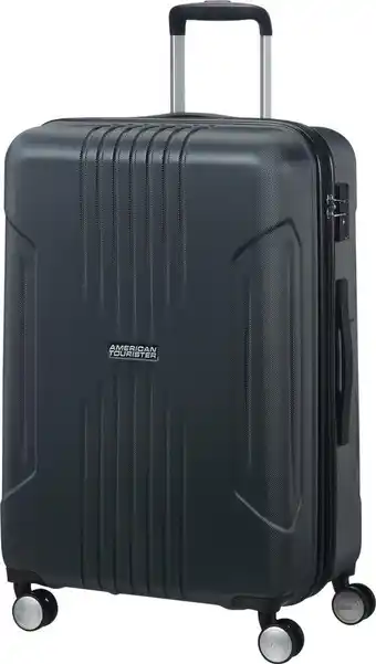 Bol.com American tourister tracklite spinner reiskoffer 67 cm - dark slate aanbieding
