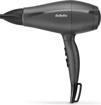 Bol.com Babyliss super light pro 5910e föhn - 2000w - htdc space grey aanbieding