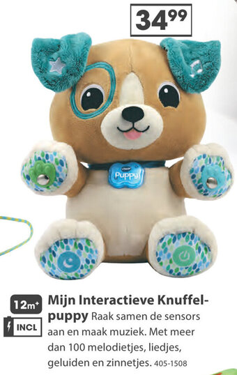 Top1Toys Mijn Interactieve Knuffel-puppy aanbieding