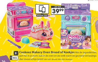 Top1Toys Cookeez Makery Oven Brood of Koekjes aanbieding