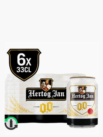 Flink Hertog jan 0.0% 6-pack 33cl aanbieding