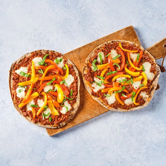 Picnic Platbroodpizza's met gehakt aanbieding