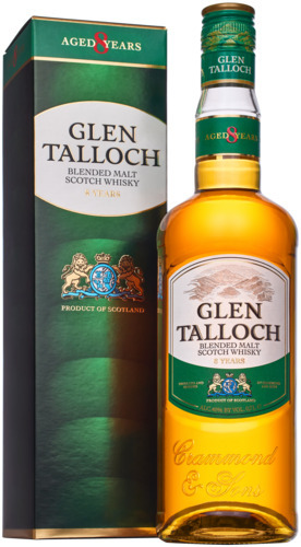 Gall & Gall Glen talloch 8 years blended malt aanbieding