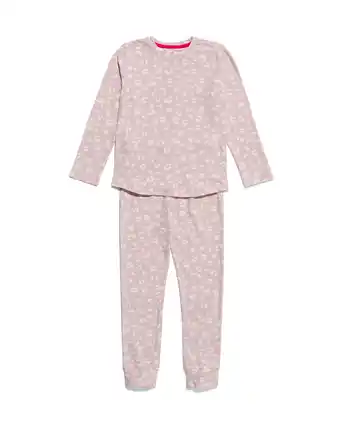 HEMA Hema kinder pyjama micro animal lila (lila) aanbieding