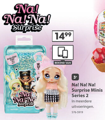 Top1Toys Na! Na! Na! Surprise Minis Series 2 aanbieding