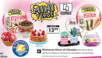 Top1Toys Miniverse Diner of Lifestyle aanbieding