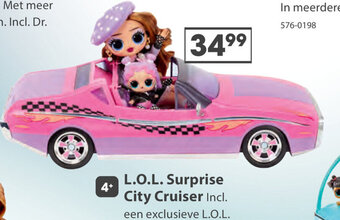 Top1Toys L.O.L. Surprise City Cruiser aanbieding