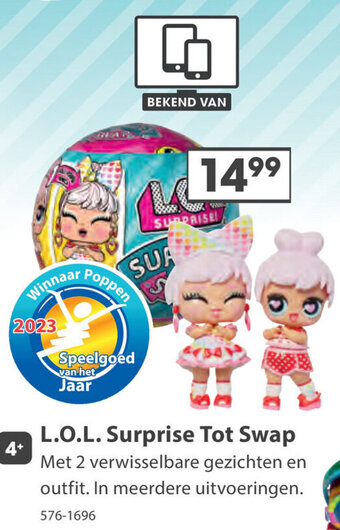 Top1Toys L.O.L. Surprise Tot Swap aanbieding