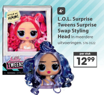 Top1Toys L.O.L. Surprise Tweens Surprise Swap Styling Head aanbieding