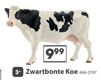 Top1Toys Zwartbonte Koe aanbieding