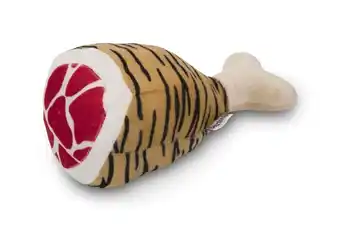 Welkoop Beeztees drumstick tijger - hondenspeeltje - bruin aanbieding