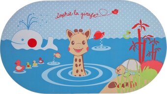 Bol.com Sophie de giraf - badmat - met temperatuurindicator - antislip aanbieding