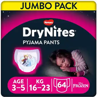 Bol.com Drynites luierbroekjes - meisjes - 3 tot 5 jaar (16 - 23 kg) - 64 stuks - extra voordeel aanbieding